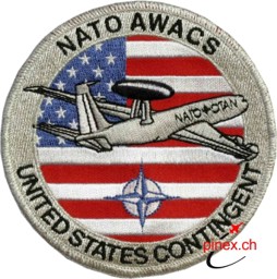 Bild von NATO Awacs United States Contingent Abzeichen Patch